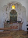 Inside the little chapel